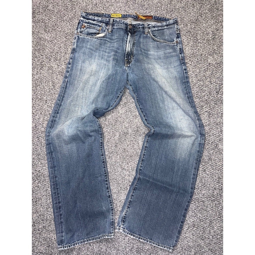 AG Adriano Goldschmied Men's Straight Denim Jeans Regular Fit 34x32